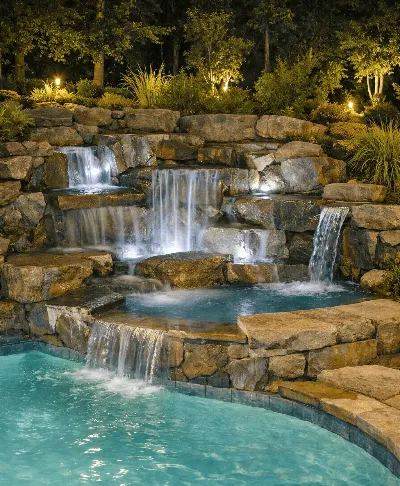 Medford Pools water features & Hydrotherapy Service